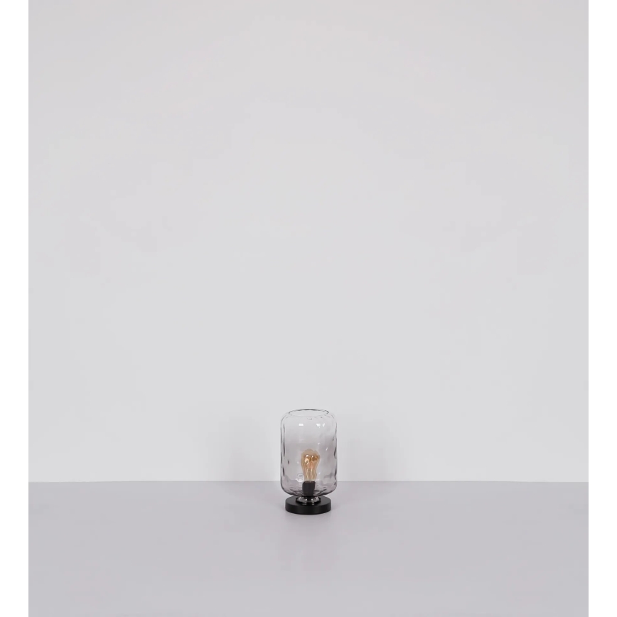 Lampă de masă Globo 1xE27/60W/230V gri