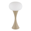 Lampă de masă Globo 1xE14/25W/230V bej