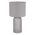 Lampă de masă Globo 1xE27/60W/230V gri