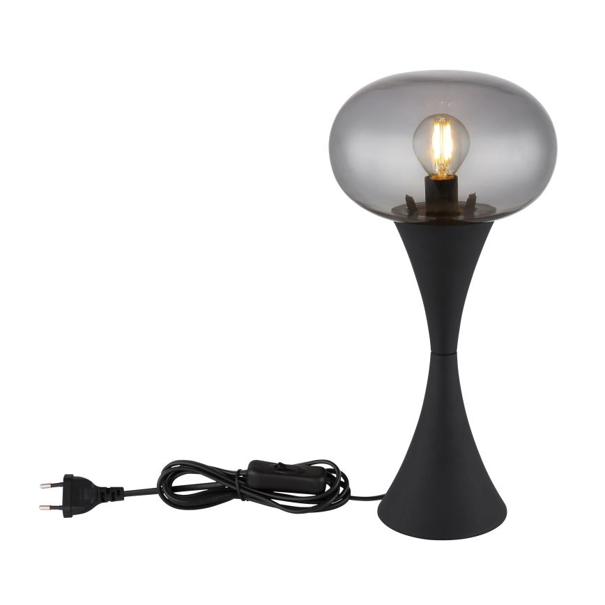 Lampă de masă Globo 1xE14/25W/230V negru