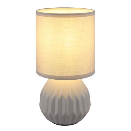 Lampă de masă Globo 1xE14/40W/230V gri