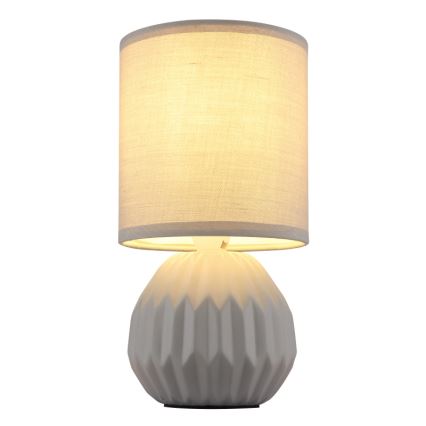 Lampă de masă Globo 1xE14/40W/230V gri