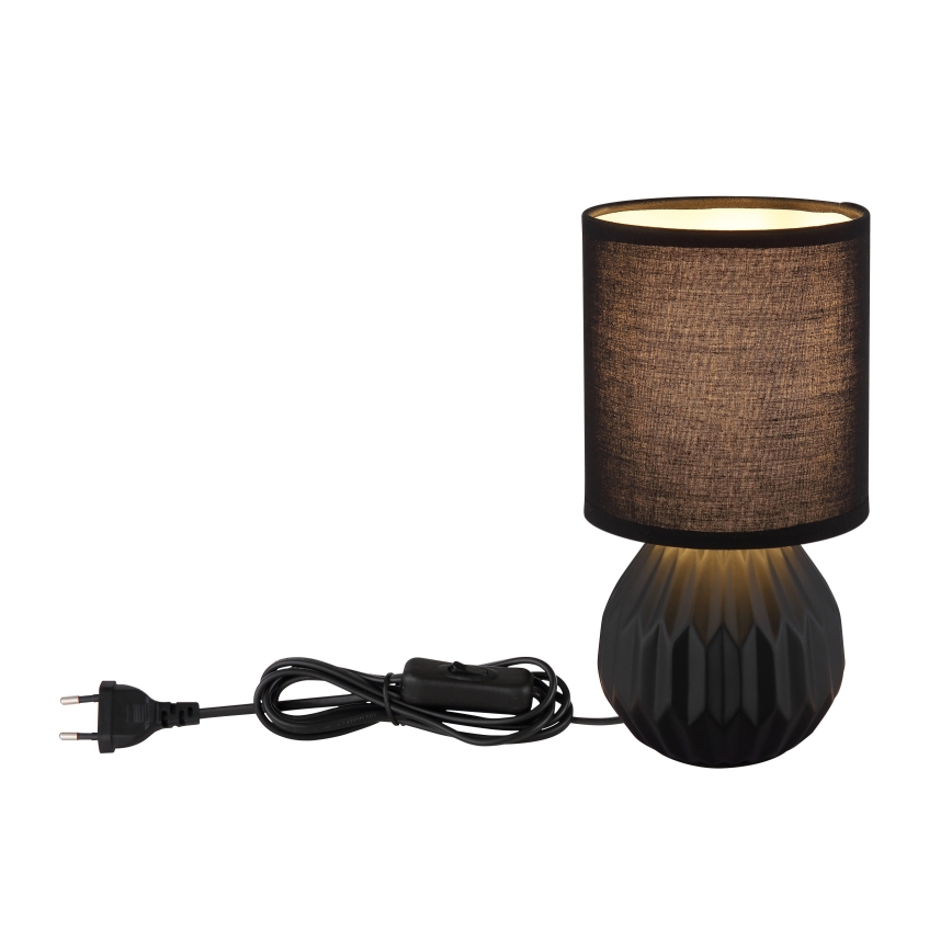 Lampă de masă Globo 1xE14/40W/230V negru