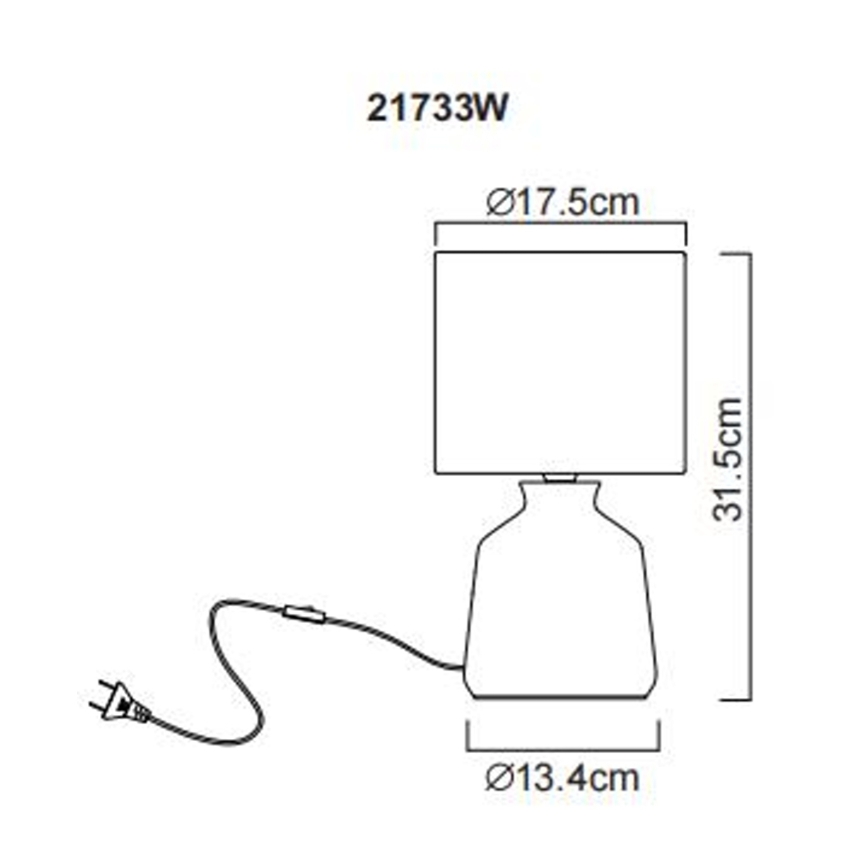 Lampă de masă Globo 1xE14/40W/230V
