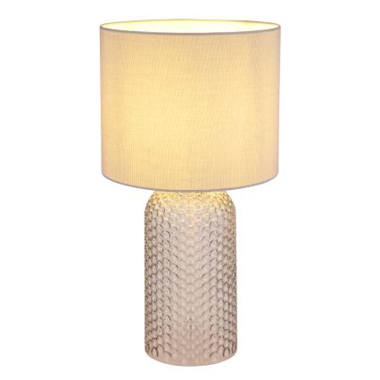 Lampă de masă Globo 1xE27/60W/230V gri