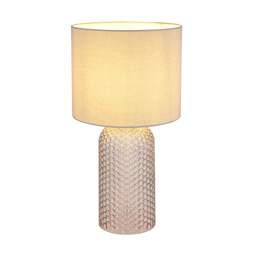 Lampă de masă Globo 1xE27/60W/230V gri