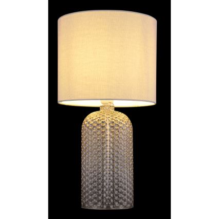 Lampă de masă Globo 1xE27/60W/230V gri