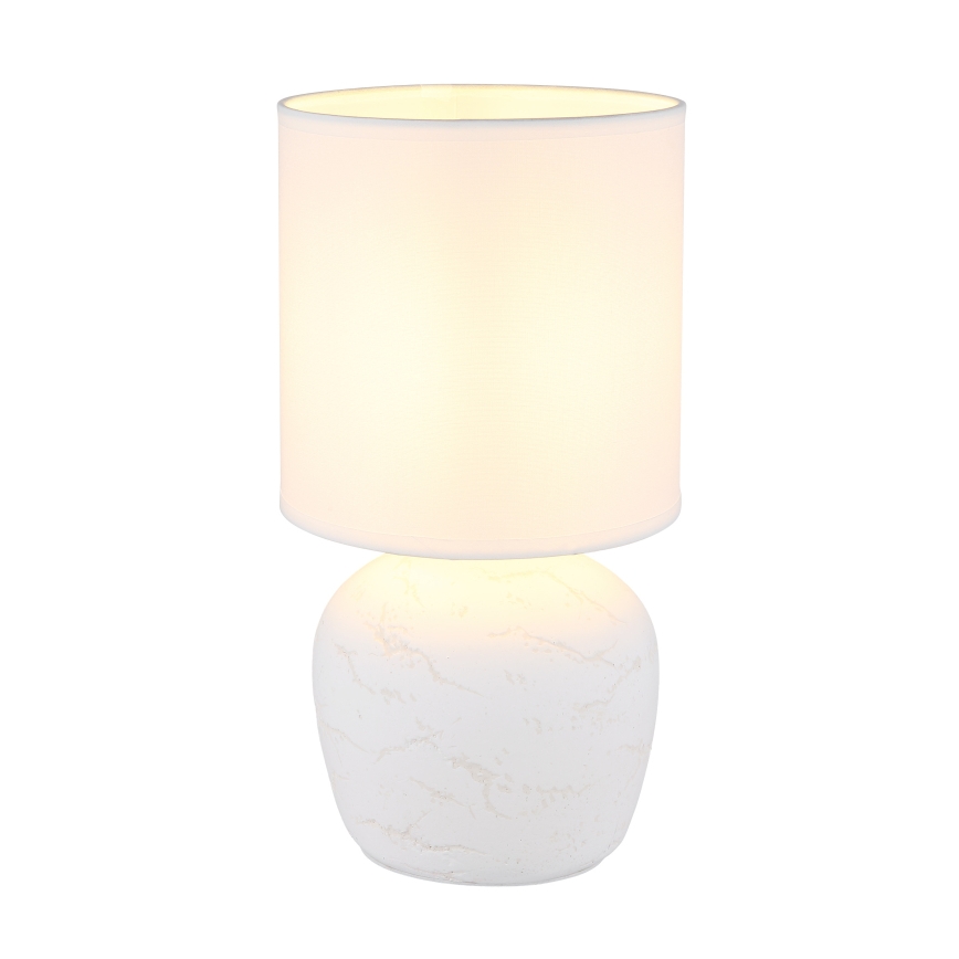 Lampă de masă Globo 1xE14/40W/230V alb