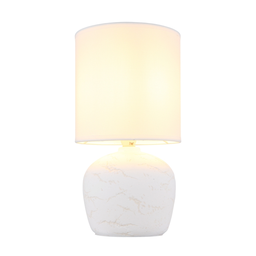 Lampă de masă Globo 1xE14/40W/230V alb