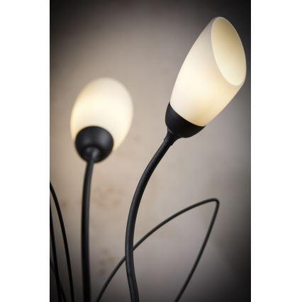Lampă de masă GLORIOSA Jupiter 2065 - 3xG9/14W/230V neagră