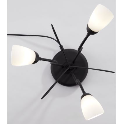 Lampă de masă GLORIOSA Jupiter 2065 - 3xG9/14W/230V neagră