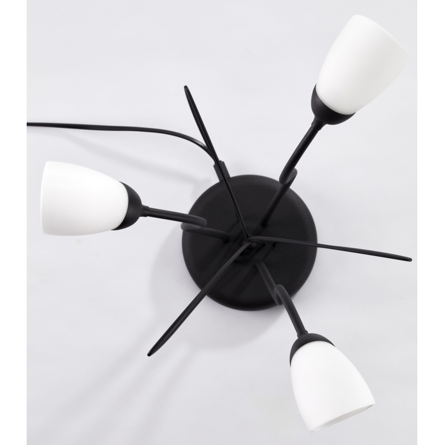 Lampă de masă GLORIOSA Jupiter 2065 - 3xG9/14W/230V neagră
