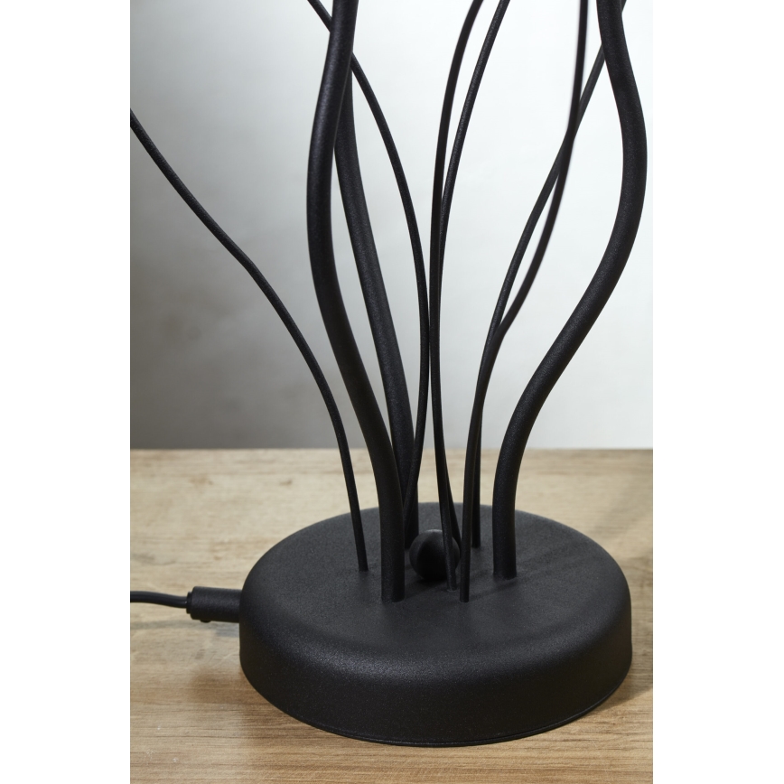 Lampă de masă GLORIOSA Jupiter 2065 - 3xG9/14W/230V neagră