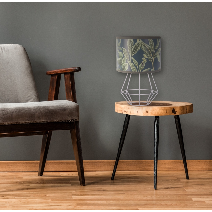 Lampă de masă GOLD Duolla LEAVES 1xE27/15W/230V d. 17,4 cm