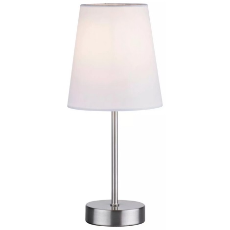 Lampă de masă HEINRICH 1xE14/40W/230V albă Leuchten Direkt 11680-16