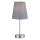 Lampă de masă HEINRICH 1xE14/40W/230V gri Leuchten Direkt 11680-15