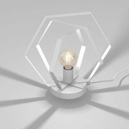 Lampă de masă HEXAGON 1xE27/15W/230V