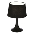 Lampă de masă Ideal Lux LONDON, 1xE27/60W/230V, negru