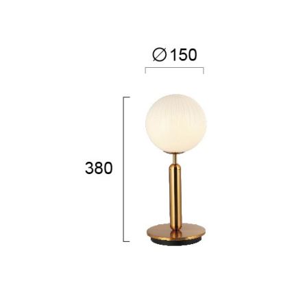 Lampă de masă JOLIN 1xG9/5W/230V aurie