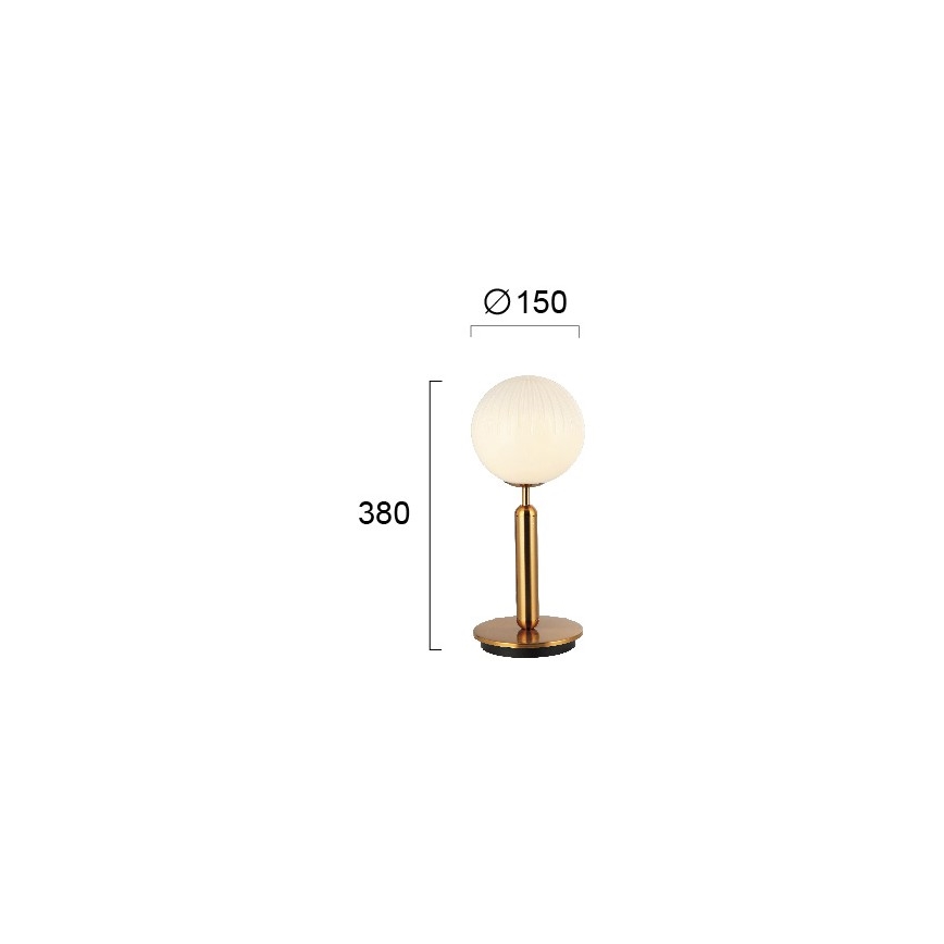 Lampă de masă JOLIN 1xG9/5W/230V aurie