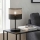 Lampă de masă KARBON 1xE27/15W/230V negru/gri