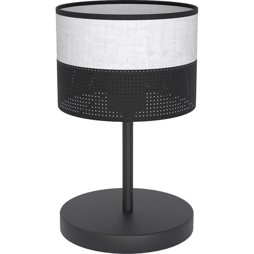 Lampă de masă KARBON 1xE27/15W/230V negru/gri