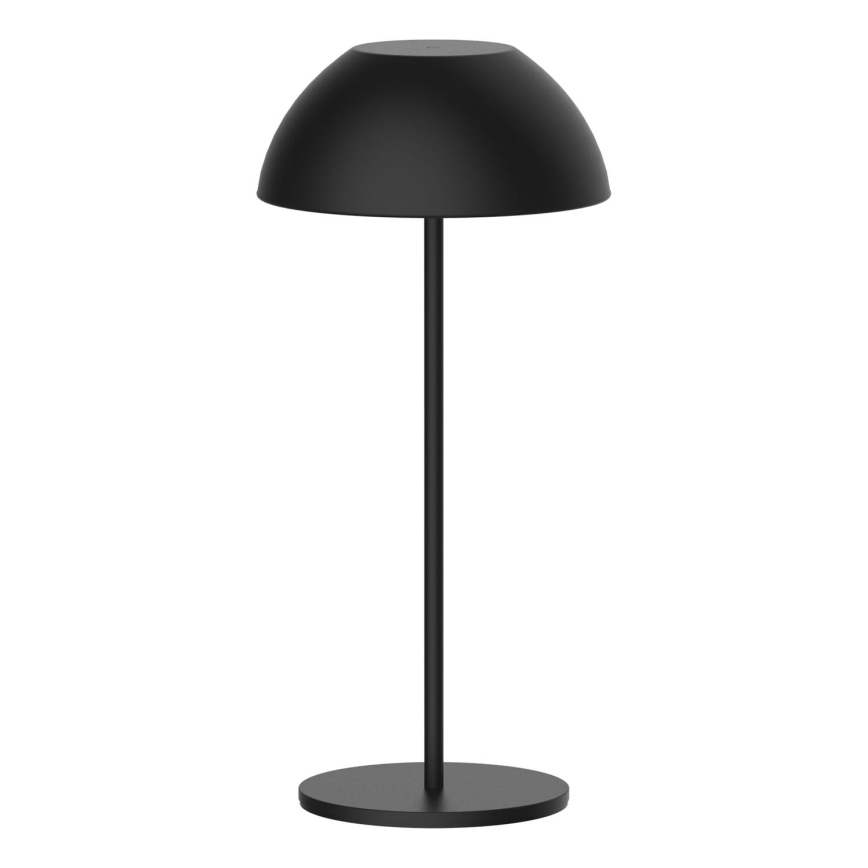 Lampă de masă LED exterioară cu touch, reglabilă, TANZANIA LED/1,8W/5V USB 1800 mAh IP44, neagră