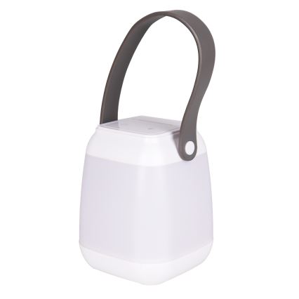 Lampă de masă LED IBIZA cu control tactil și reglare a luminozității, 1,8W/5V, 4000 mAh, IP44, albă