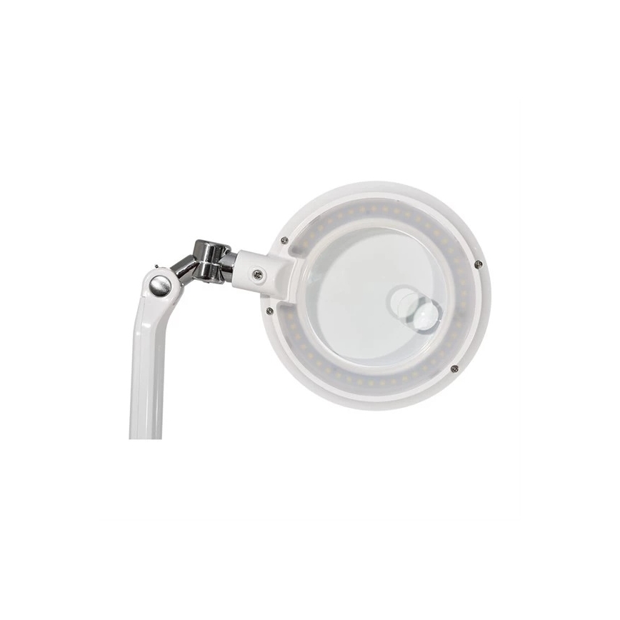 Lampă de masă LED reglabilă cu lupă LED/7W/230V 6500K albă