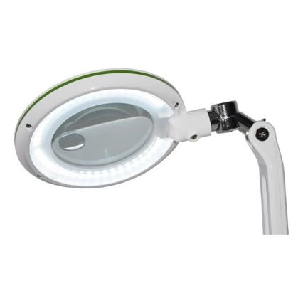 Lampă de masă LED reglabilă cu lupă LED/7W/230V 6500K albă