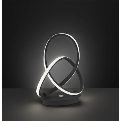 Lampă de masă LED reglabilă INDIGO LED/19W/230V 3000K neagră