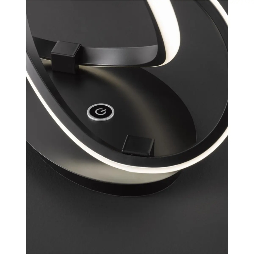 Lampă de masă LED reglabilă INDIGO LED/19W/230V 3000K neagră