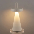 Lampă de masă LED reglabilă, reîncărcabilă, tactilă pentru exterior HALO LED/1,5W/3,7V 3000 mAh IP44 gri