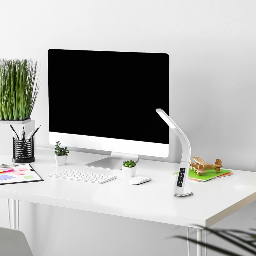 Lampă de masă LED tactilă dimabilă Rabalux LED/5W/230V albă