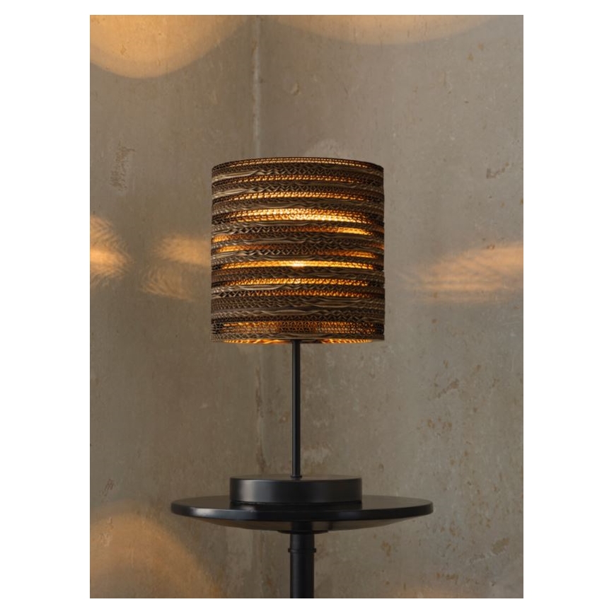 Lampă de masă Ledvance DECOR CARDBOARD 1xE27/15W/230V d. 20 cm