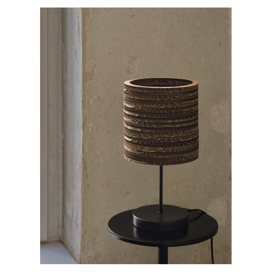 Lampă de masă Ledvance DECOR CARDBOARD 1xE27/15W/230V d. 20 cm