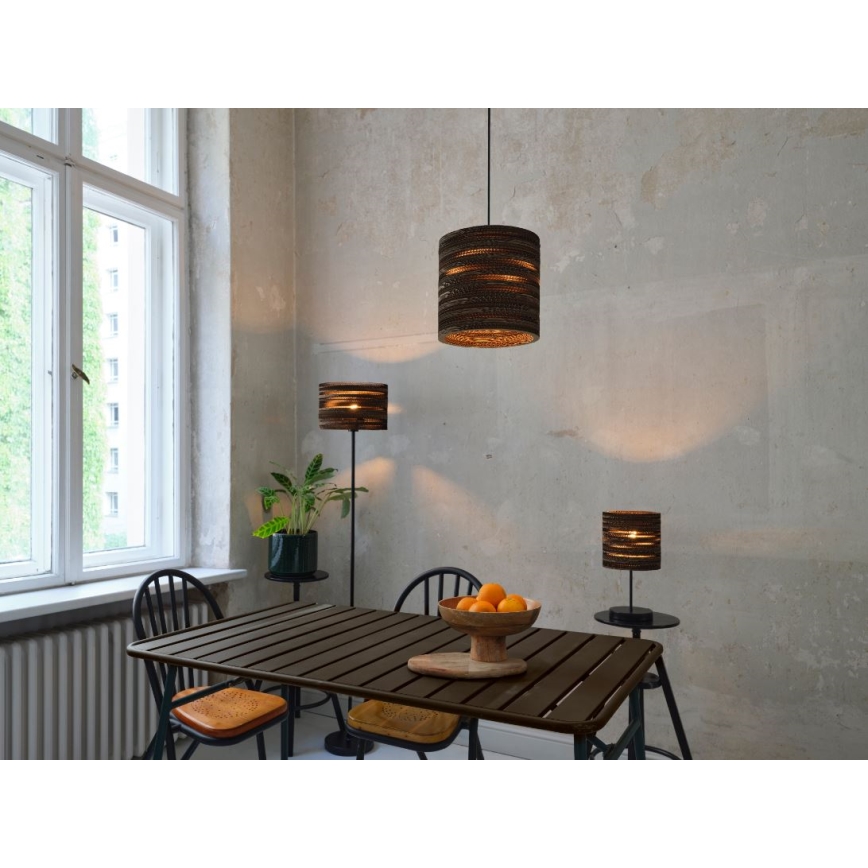 Lampă de masă Ledvance DECOR CARDBOARD 1xE27/15W/230V d. 20 cm