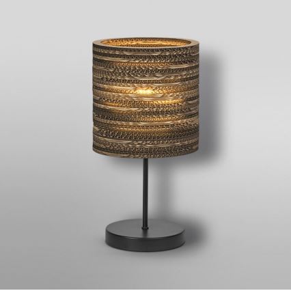 Lampă de masă Ledvance DECOR CARDBOARD 1xE27/15W/230V d. 20 cm