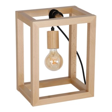 Lampă de masă LEGNO 1xE27/60W/230V