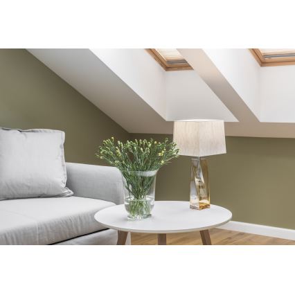 Lampă de masă LILLE 1xE27/15W/230V albă Argon 3840