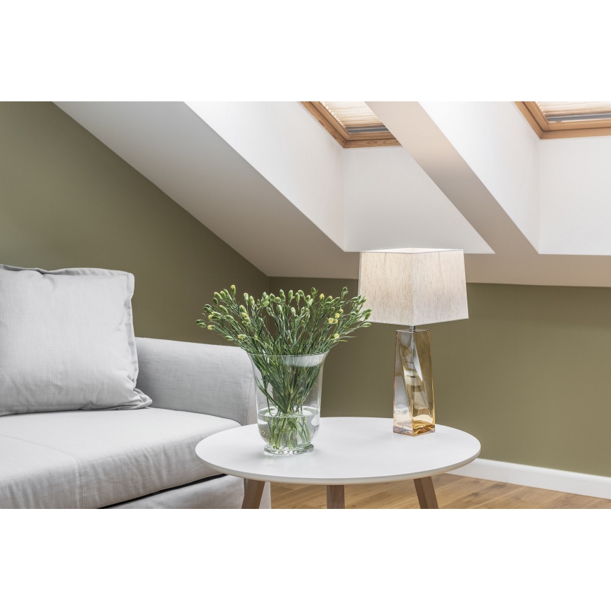 Lampă de masă LILLE 1xE27/15W/230V albă Argon 3840