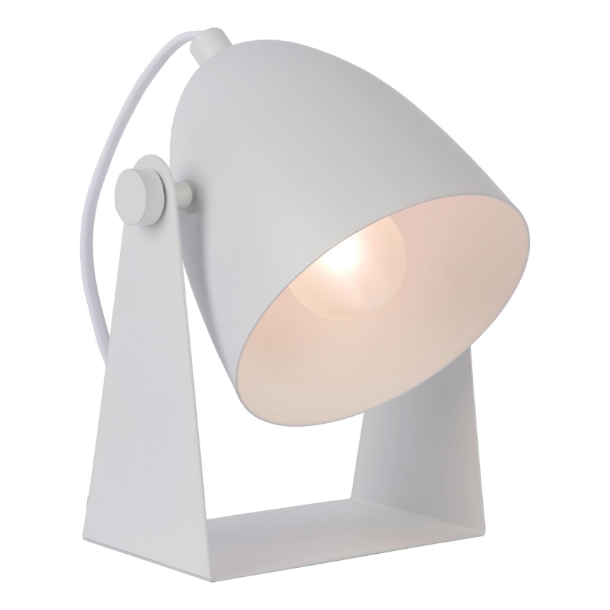 Lampă de masă Lucide 45564/01/31 CHAGO 1xE14/40W/230V alb
