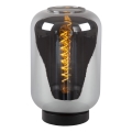 Lampă de masă Lucide 45594/01/65 JOANET 1xE27/40W/230V negru
