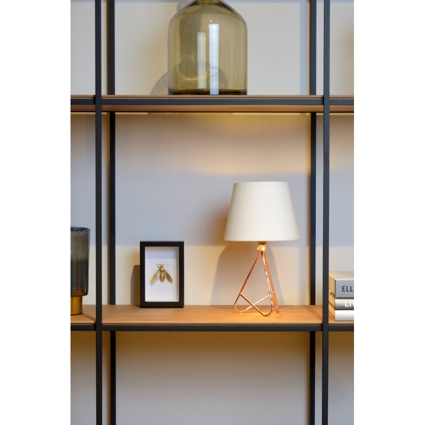 Lampă de masă Lucide 47500/81/17 GITTA 1xE14/40W/230V albă