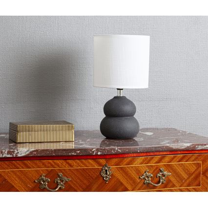Lampă de masă LUCIE 1xE14/8W/230V, gri - Cottex