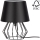 Lampă de masă MANGOO 1xE27/40W/230V negru Spot-Light – certificat FSC