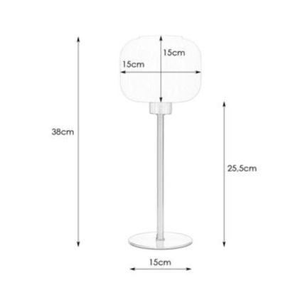 Lampă de masă Markslöjd 108121 SOBER 1xE27/60W/230V crom mat