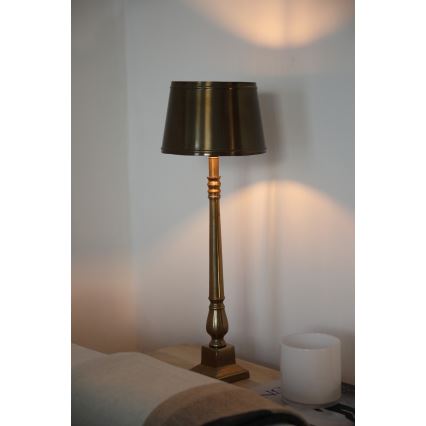 Lampă de masă Markslöjd 108774 METALLO 1xE27/40W/230V auriu