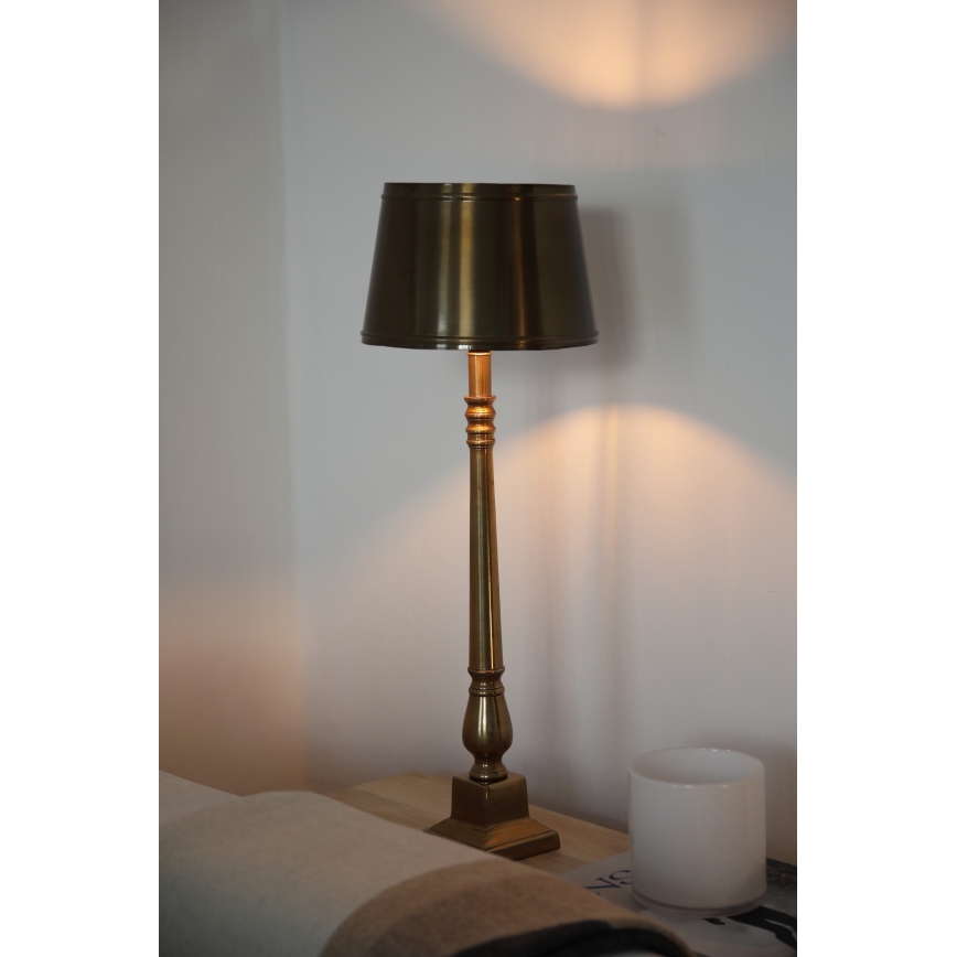 Lampă de masă Markslöjd 108774 METALLO 1xE27/40W/230V auriu
