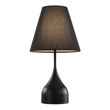 Lampă de masă MATINA 1xE27/40W/230V neagră